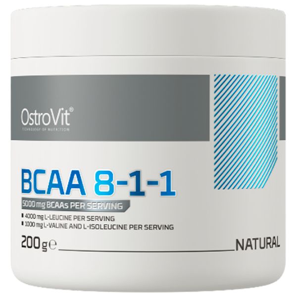 Aminoacizi Osrovit BCAA 8-1-1 (5902232610208) 200 g  photo 1 Aminoacizi Osrovit BCAA 8-1-1 (5902232610208) 200 g  photo 1