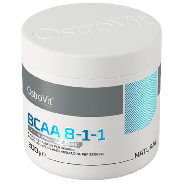 Aminoacizi Osrovit BCAA 8-1-1 (5902232610208) 200 g  photo 2 Aminoacizi Osrovit BCAA 8-1-1 (5902232610208) 200 g  photo 2