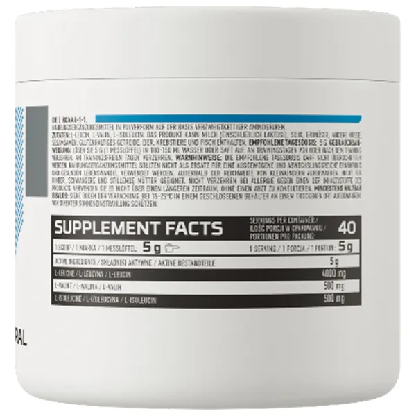 Aminoacizi Osrovit BCAA 8-1-1 (5902232610208) 200 g  photo 3 Aminoacizi Osrovit BCAA 8-1-1 (5902232610208) 200 g  photo 3