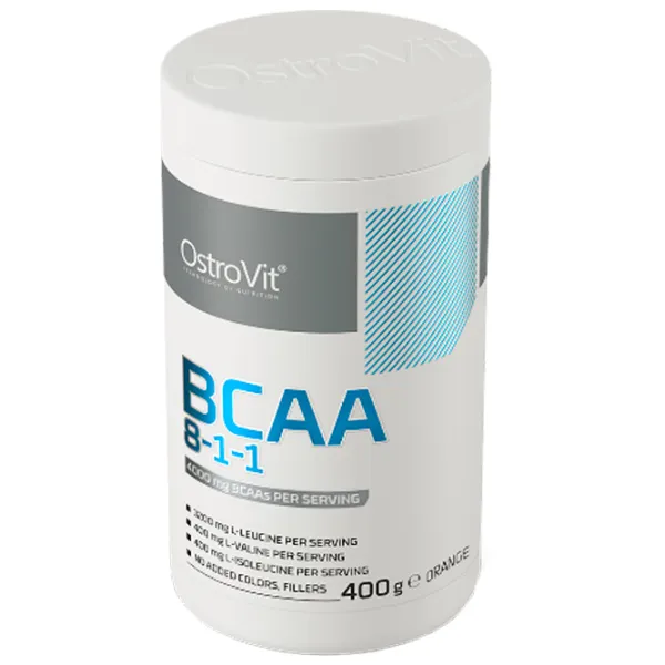 Aminoacizi Osrovit BCAA 8-1-1 (5902232611373) 400 g  photo 2