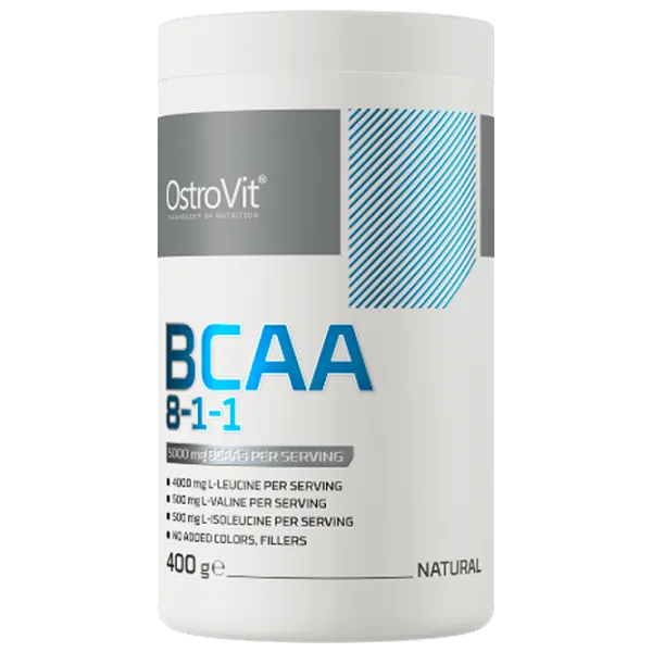 Aminoacizi Osrovit BCAA 8-1-1 (5902232611359) 400 g  photo 1 Aminoacizi Osrovit BCAA 8-1-1 (5902232611359) 400 g  photo 1