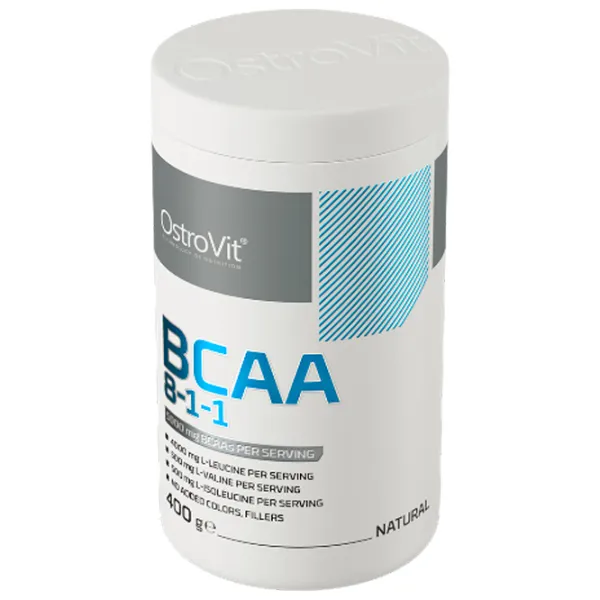 Aminoacizi Osrovit BCAA 8-1-1 (5902232611359) 400 g  photo 2 Aminoacizi Osrovit BCAA 8-1-1 (5902232611359) 400 g  photo 2