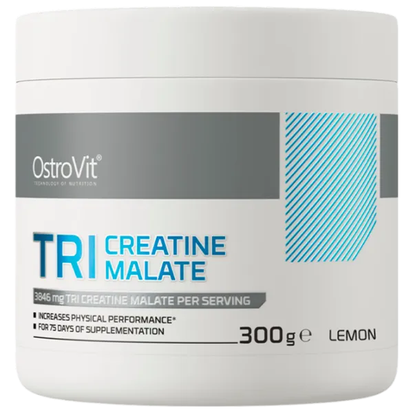 Creatină OstroVit Tri-Creatine Malate (5902232611564) 300 g photo 1