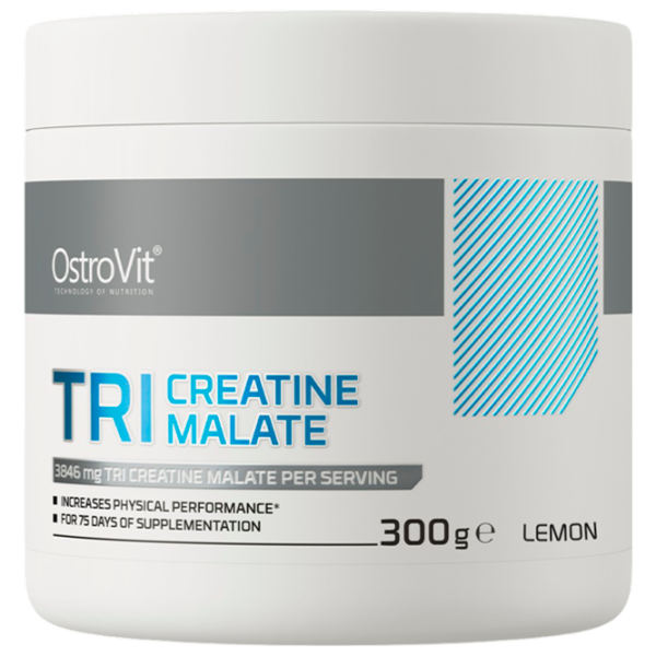Creatină OstroVit Tri-Creatine Malate (5902232611564) 300 g photo 1