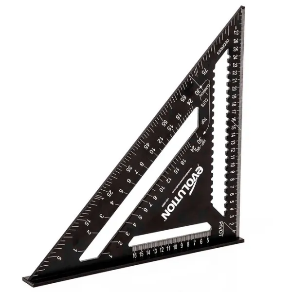 Echer Evolution Speed Square 300 mm Triunghi / Aluminiu photo 1