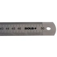 Riglă Sola LSB500 500 mm Dreptunghiular / Oțel inoxidabil photo 2