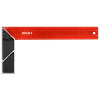 Echer Sola SRC350 350 mm Dreptunghiular / Aluminiu