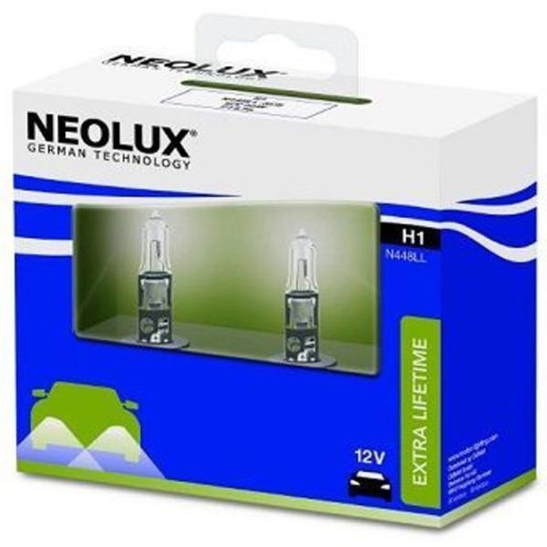 Lampă auto Neolux N448LL-SCB Halogen / H1 / P14.5s / 55 W /  photo 2 Lampă auto Neolux N448LL-SCB Halogen / H1 / P14.5s / 55 W /  photo 2