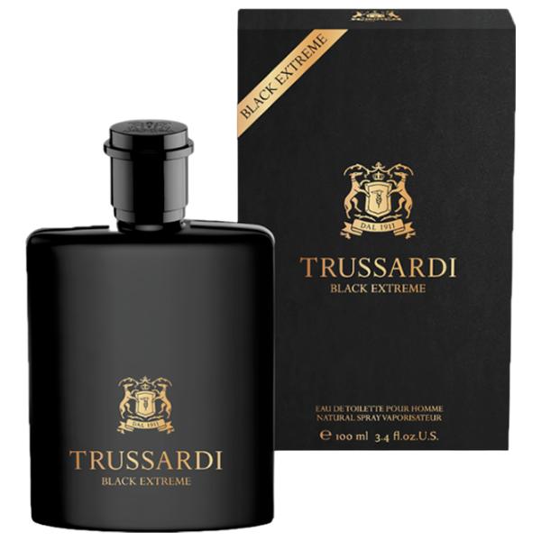 Parfum pentru bărbați Trussardi BLACK EXTREME Apă de toaletă / Rafinate photo 1
