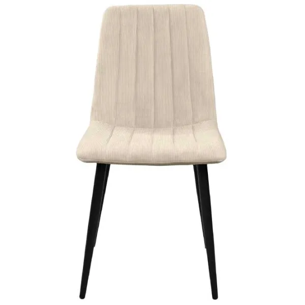 Scaun de bucătărie DecoPrim DC-90 Velvet/ Beige Black photo 2 Scaun de bucătărie DecoPrim DC-90 Velvet/ Beige Black photo 2