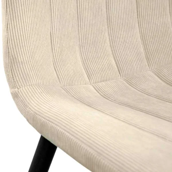 Scaun de bucătărie DecoPrim DC-90 Velvet/ Beige Black photo 6 Scaun de bucătărie DecoPrim DC-90 Velvet/ Beige Black photo 6