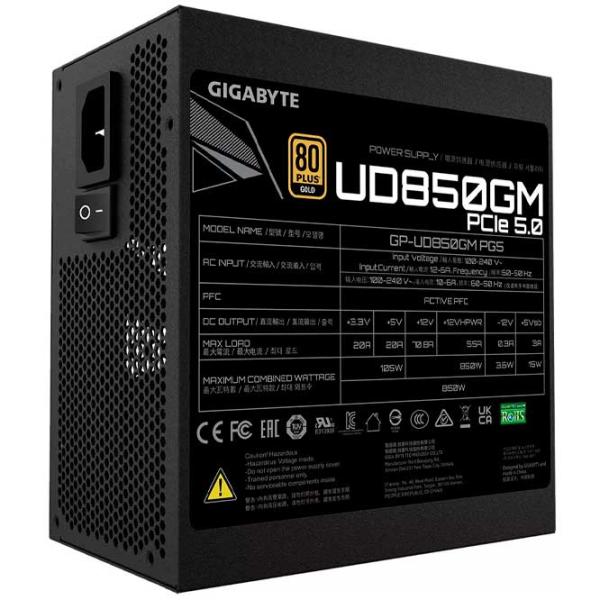 Sursă de alimentare Gigabyte GP-UD850GM  / 850 W photo 6