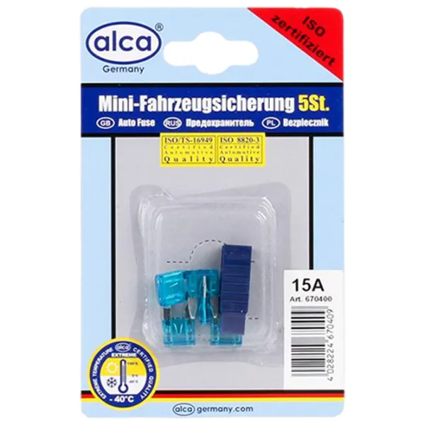 Предохранители Alca 670400 Металл photo 1