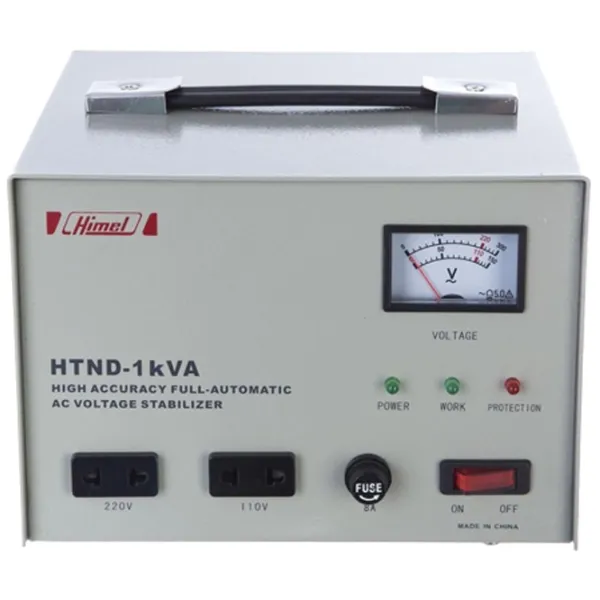 Stabilizator de tensiune Himel HTND1HE230  Releu / 0.8 kW photo 1