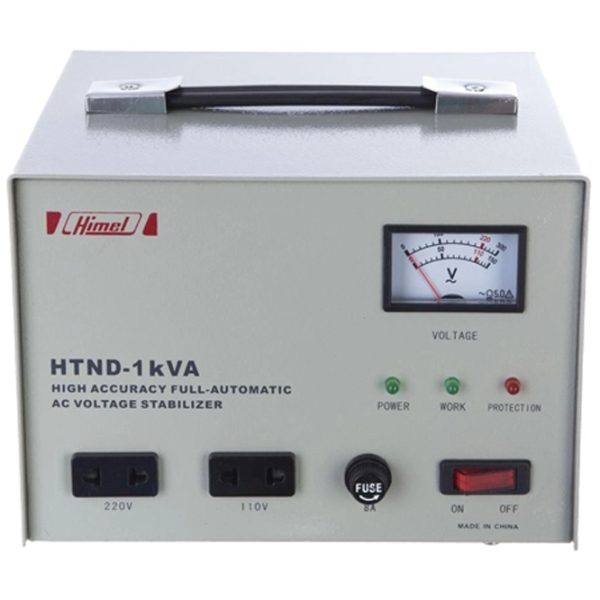 Stabilizator de tensiune Himel HTND1HE230  Releu / 0.8 kW photo 1