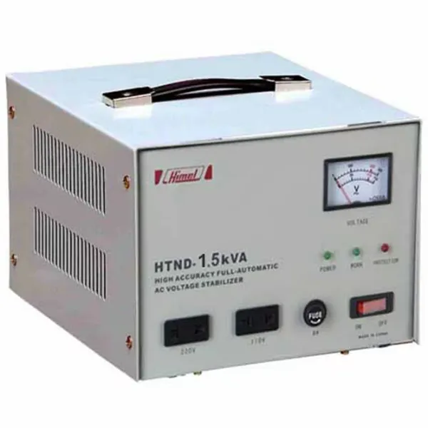Стабилизатор напряжения Himel HTND1P5HE230  Реле / 1.2 кВт photo 1