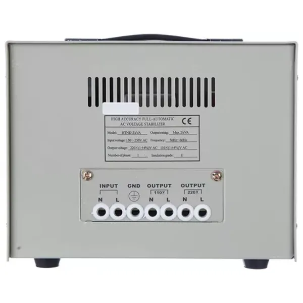 Стабилизатор напряжения Himel HTND1P5HE230  Реле / 1.2 кВт photo 2