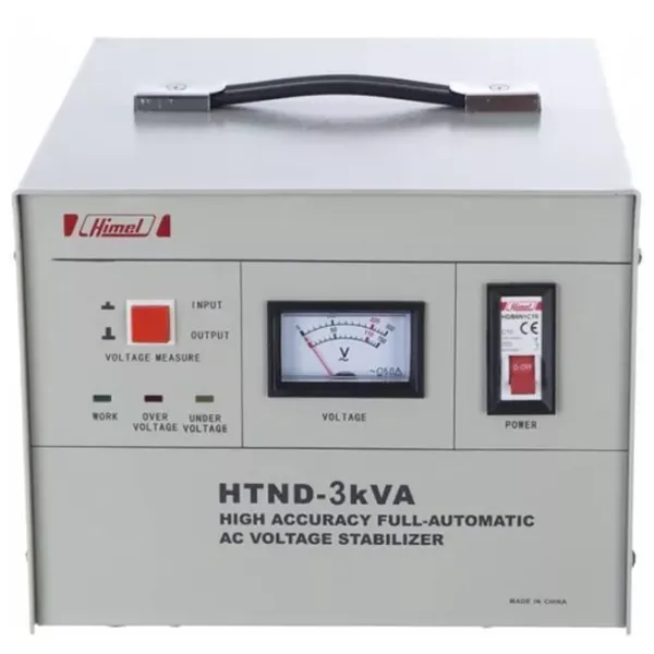 Stabilizator de tensiune Himel HTND-3kVA  Releu / 2.4 kW photo 1