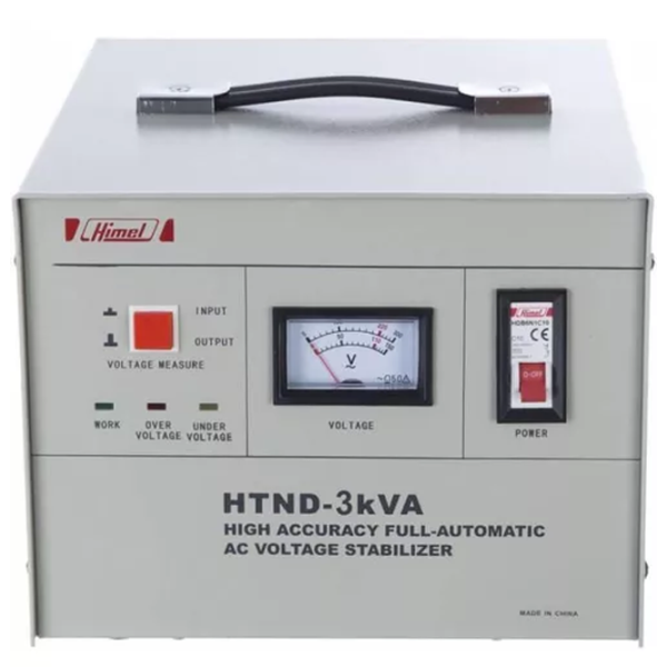 Stabilizator de tensiune Himel HTND-3kVA  Releu / 2.4 kW photo 1