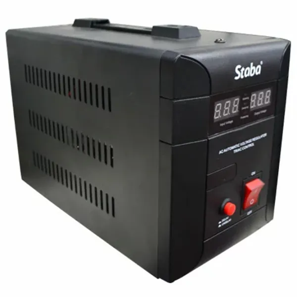 Stabilizator de tensiune Staba TVR-2000  Releu / 1.2 kW photo 1