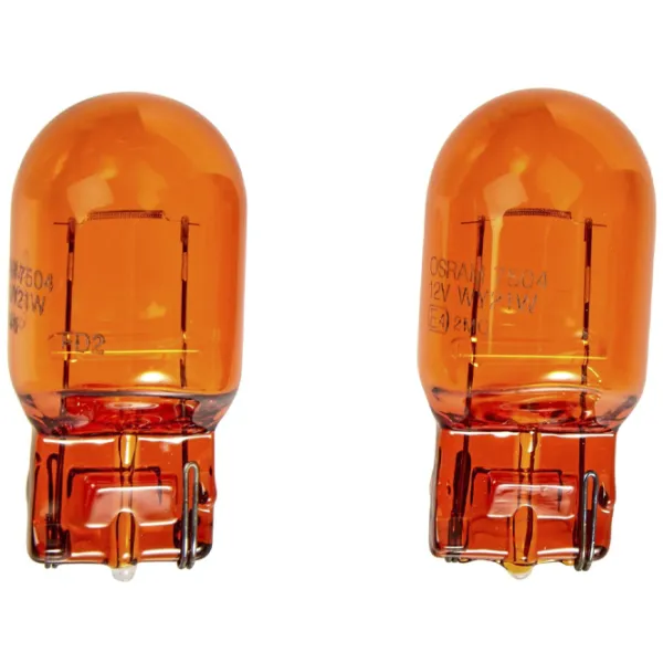 Автомобильная лампа Osram 7504-02B Накал / WY21W / WX3x16d / 21 Вт / 280лм photo 1 Автомобильная лампа Osram 7504-02B Накал / WY21W / WX3x16d / 21 Вт / 280лм photo 1
