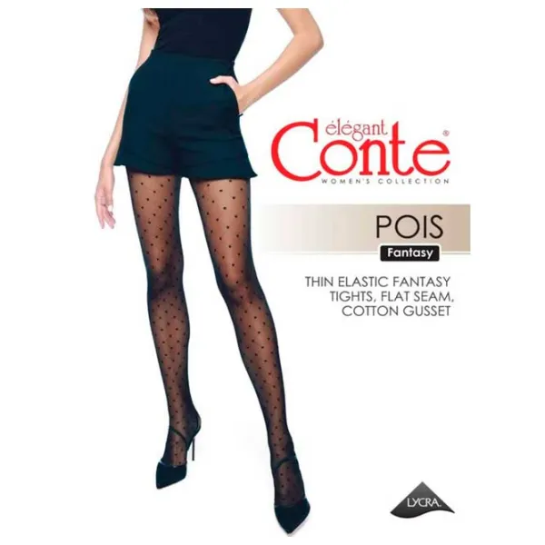 Colanți pentru femei Conte FANTASY POIS 2 / Bronze photo 4