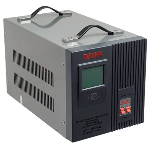 Стабилизатор напряжения Resanta ACH-10000 H/1-Ц Реле / 10 кВт photo 1
