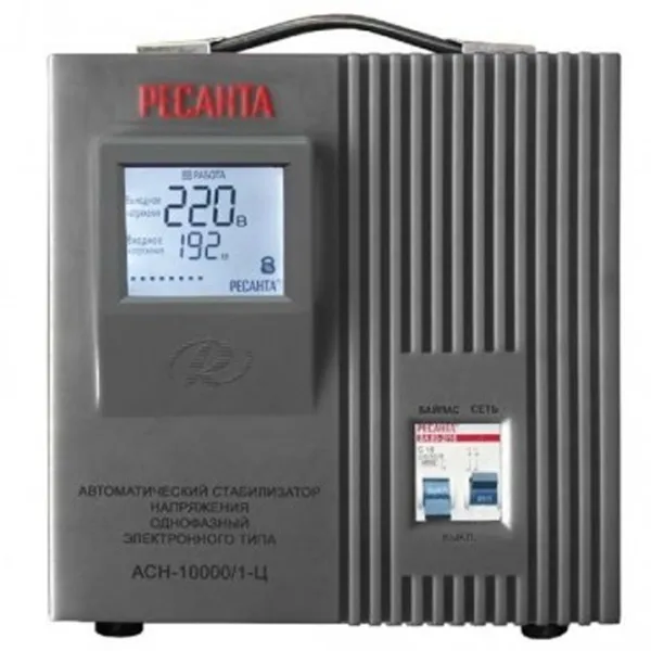 Стабилизатор напряжения Resanta ACH-10000 H/1-Ц Реле / 10 кВт photo 4