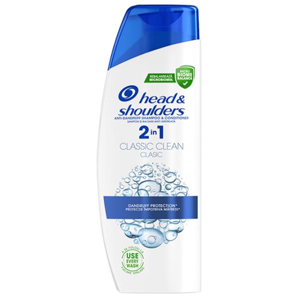 Шампунь Head & Shoulders Classic Clean 2in1 330 мл photo 1 Шампунь Head & Shoulders Classic Clean 2in1 330 мл photo 1