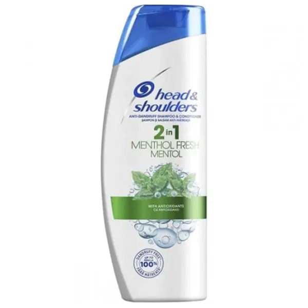 Шампунь Head & Shoulders 2 in1 Menthol Fresh 330 мл photo 1 Шампунь Head & Shoulders 2 in1 Menthol Fresh 330 мл photo 1