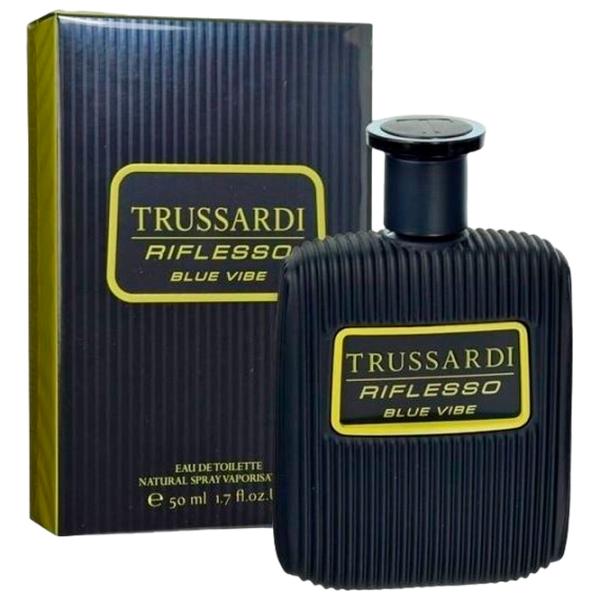 Парфюм для мужчин Trussardi RIFLESSO BLUE VIBE Туалетная вода / Кожаные photo 1 Парфюм для мужчин Trussardi RIFLESSO BLUE VIBE Туалетная вода / Кожаные photo 1