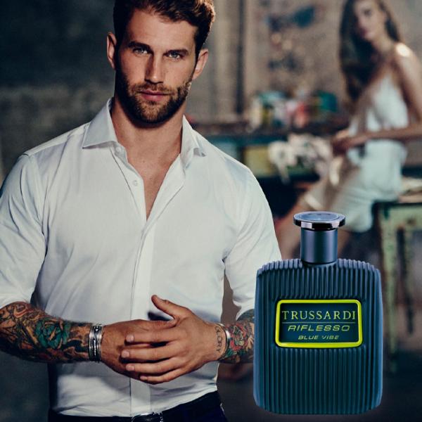 Parfum pentru bărbați Trussardi RIFLESSO BLUE VIBE Apă de toaletă / Piele photo 5 Parfum pentru bărbați Trussardi RIFLESSO BLUE VIBE Apă de toaletă / Piele photo 5