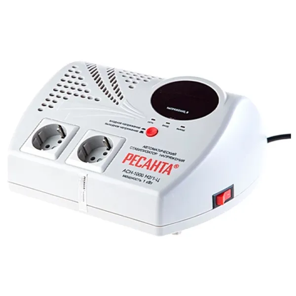 Stabilizator de tensiune Resanta ACH-1000 H2/1-Ц  Releu / 1 kW  photo 2