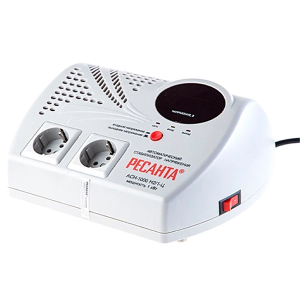 Stabilizator de tensiune Resanta ACH-1000 H2/1-Ц  Releu / 1 kW  photo 2