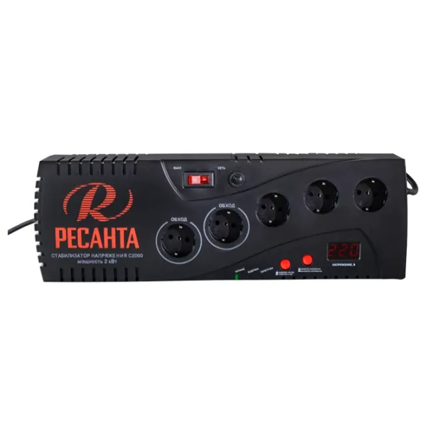 Стабилизатор напряжения Resanta C2000 Реле / 2 кВт photo 1