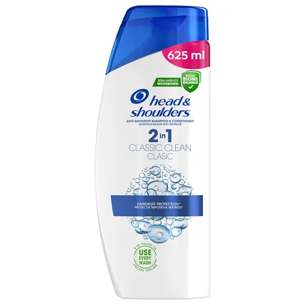 Шампунь Head & Shoulders Classic Clean 2in1 625 мл photo 1 Шампунь Head & Shoulders Classic Clean 2in1 625 мл photo 1