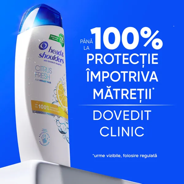 Шампунь Head & Shoulders Citrus Fresh 625 мл photo 2 Шампунь Head & Shoulders Citrus Fresh 625 мл photo 2