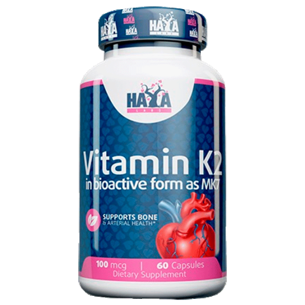 Витамины и минералы Haya Labs Vitamin K2 (853809007448) 60 photo 1 Витамины и минералы Haya Labs Vitamin K2 (853809007448) 60 photo 1