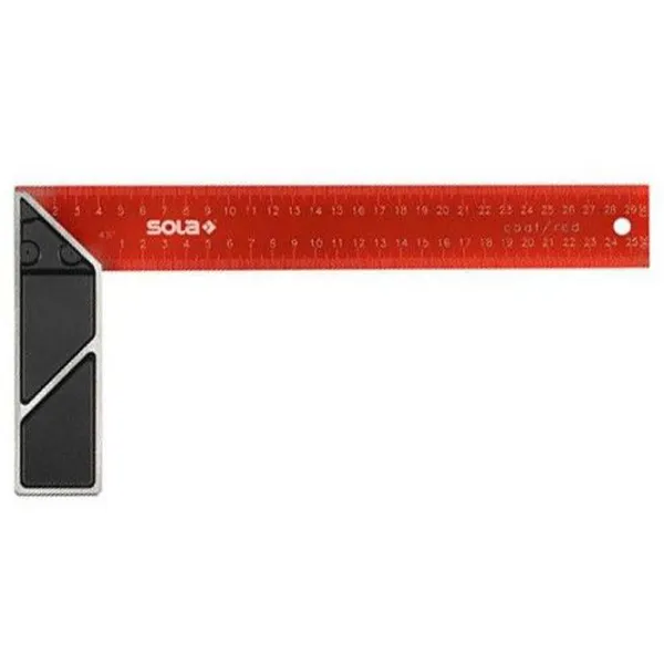 Echer Sola GR-200 200 mm Dreptunghiular / Aluminiu photo 1
