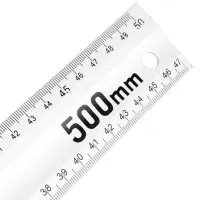 Echer NEO Tools 72-147 500 mm Dreptunghiular / Aluminiu photo 2