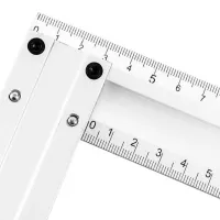 Echer NEO Tools 72-146 350 mm Dreptunghiular / Aluminiu photo 2