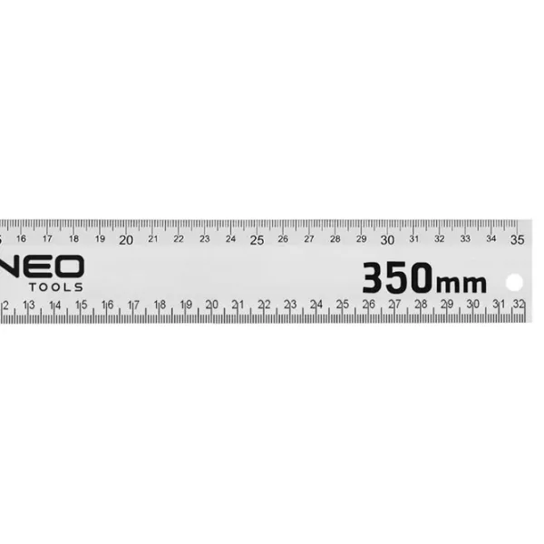 Echer NEO Tools 72-146 350 mm Dreptunghiular / Aluminiu photo 3