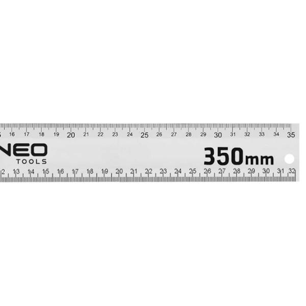 Echer NEO Tools 72-146 350 mm Dreptunghiular / Aluminiu photo 3
