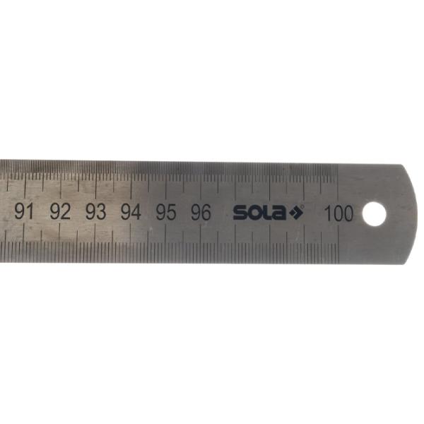 Riglă Sola LSB1000 1000 mm Dreptunghiular / Oțel inoxidabil photo 2