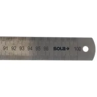 Riglă Sola LSB1000 1000 mm Dreptunghiular / Oțel inoxidabil photo 2