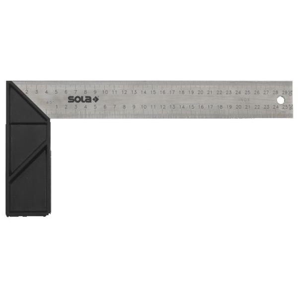 Echer Sola SRK250 250 mm Dreptunghiular / Aluminiu photo 1