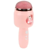 Microfon Helmet Cute Pet F812 Tofu Pink photo 2