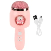 Microfon Helmet Cute Pet F812 Tofu Pink photo 6