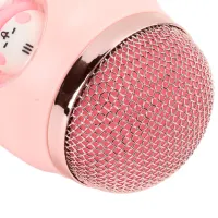 Microfon Helmet Cute Pet F812 Tofu Pink photo 8