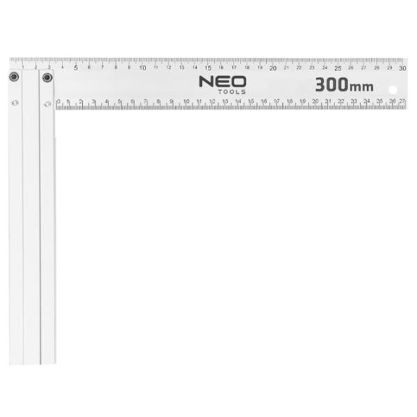 Echer NEO Tools 72-145 300 mm Unghiulară / Aluminiu photo 1